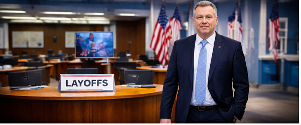 زلزله در تلویزیون محلی آمریکا