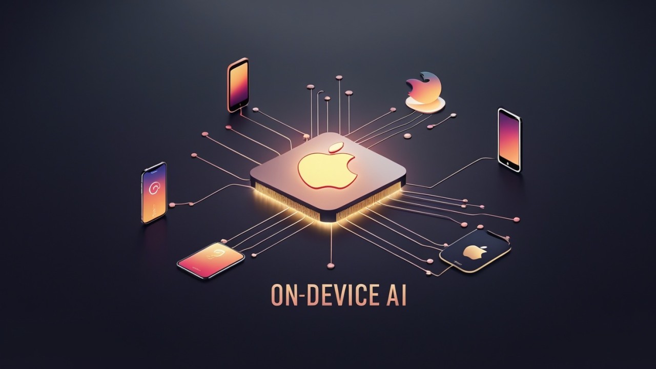 On-device AI اپل