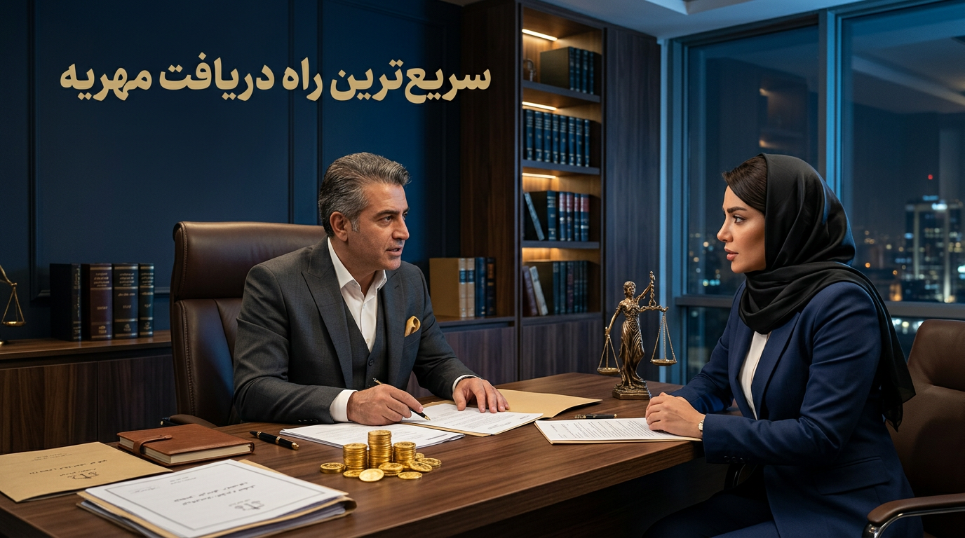 سریعترین روش قانونی برای دریافت مهریه چیست؟