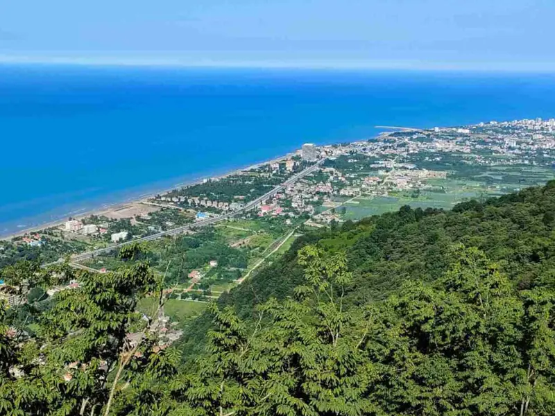 مسیر مازندران به تهران