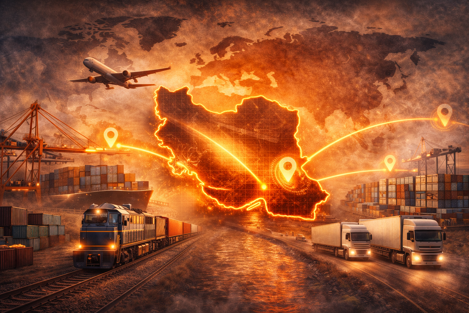 ترانزیت میلیارد دلاری روی کاغذ