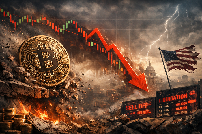 ریزش بی سابقه بیت کوین؛ ۱۶ ماه رشد در چند روز دود شد