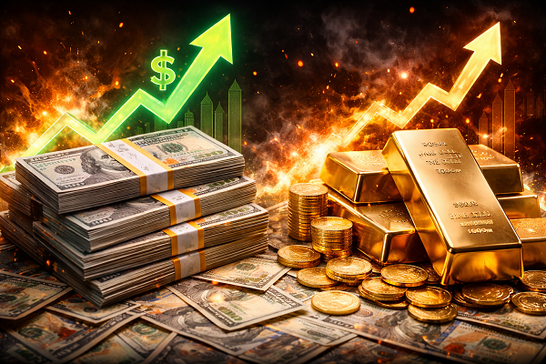 چرخش بازار ارز؛ پایان آرامش چندروزه در قیمت دلار و طلا