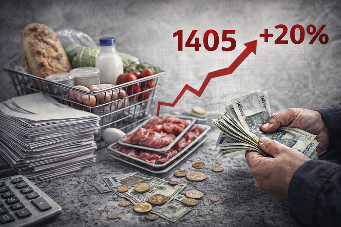 دستمزد ۲۰ میلیونی، هزینه های ۴۰ میلیونی؛ شکاف بزرگ ۱۴۰۵