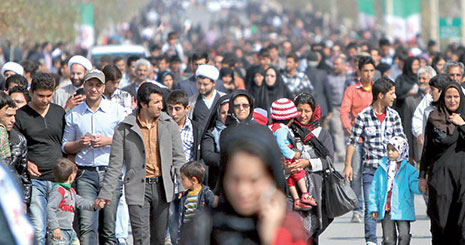 جمعیت ایران به 80 میلیون نفر رسید