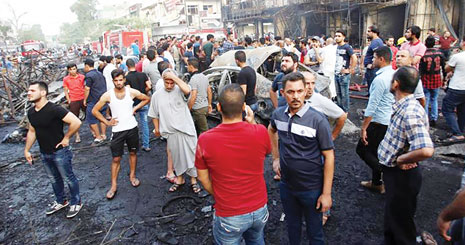 داعش، بغداد را به خاک و خون کشید