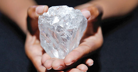 بزرگترین الماس کشف‌ شده جهان