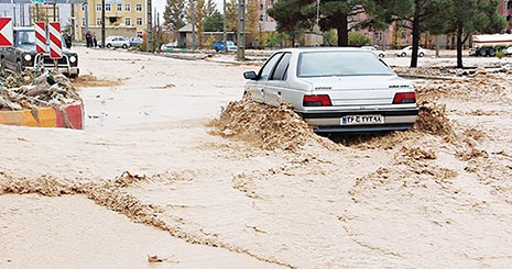 سیل در شرق کشور 