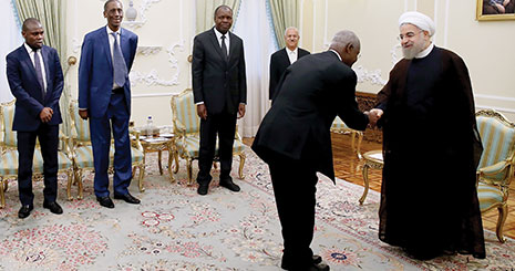 توسعه روابط با کشورهای آفریقایی از اصول سیاست خارجی ایران است