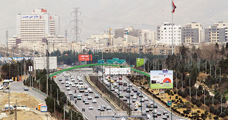 سد ترافیکی کرج می شکند