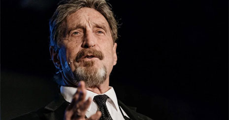 بازداشت جان مک آفی بازداشت جان مک آفی