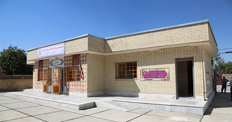 بانک پاسارگاد ساخت مدرسه شهرستان چگنی 
