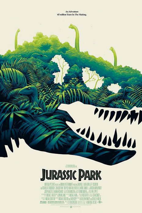 تبلیغات خلاق jurassic park