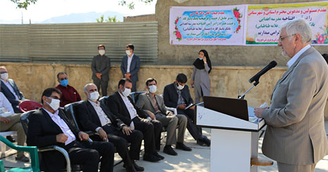 ساخت مدرسه استان لرستان توسط بانک پاسارگاد