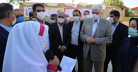 ساخت مدرسه استان لرستان توسط بانک پاسارگاد