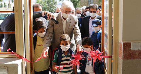 ساخت مدرسه استان لرستان توسط بانک پاسارگاد