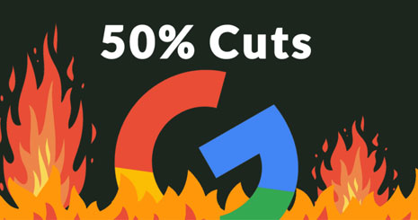 کاهش 50درصدی بودجه تبلیغاتی گوگل 