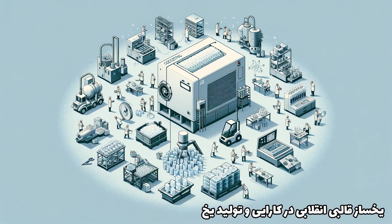 یخساز قالبی انقلابی در کارایی و تولید یخ