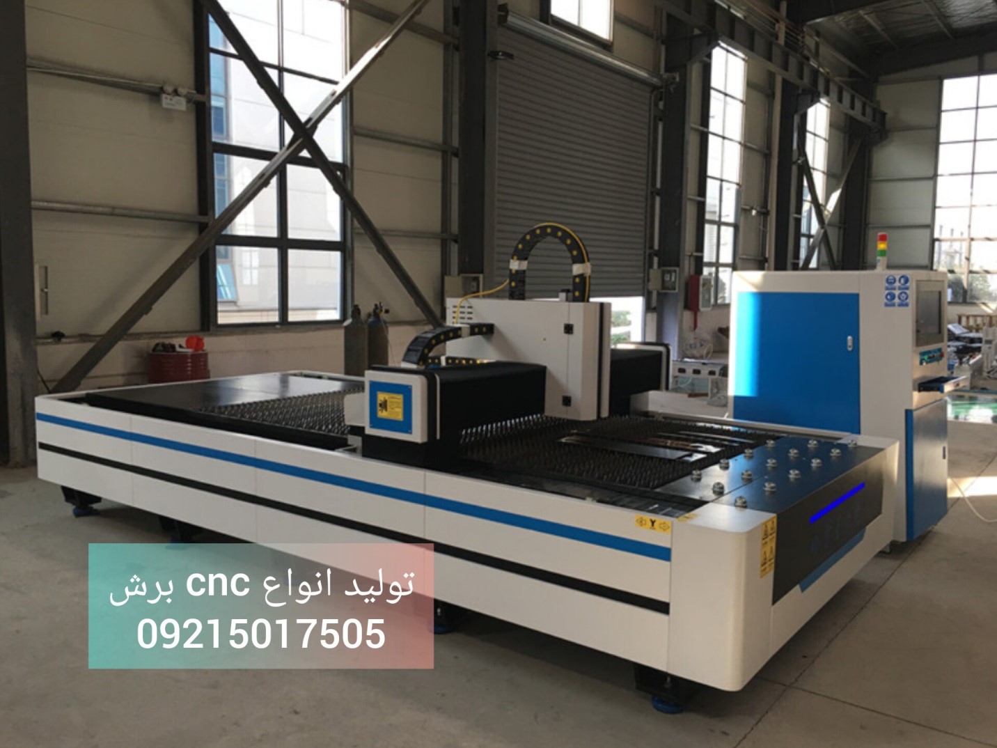دستگاه CNC برش لیزر فلزات با تکنولوژی فایبر