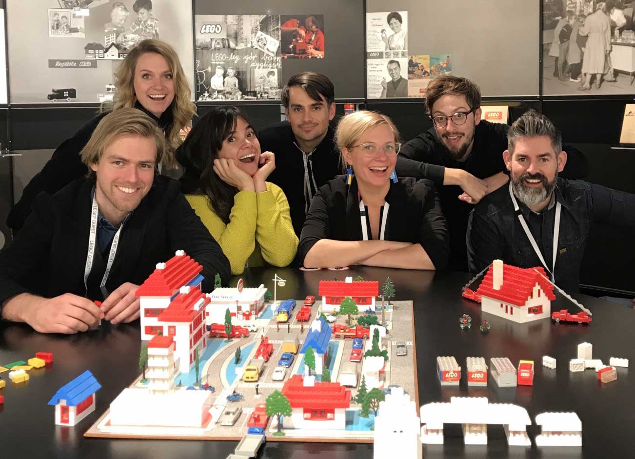 خلق تجربه های بازی خلاقانه تیم لگو