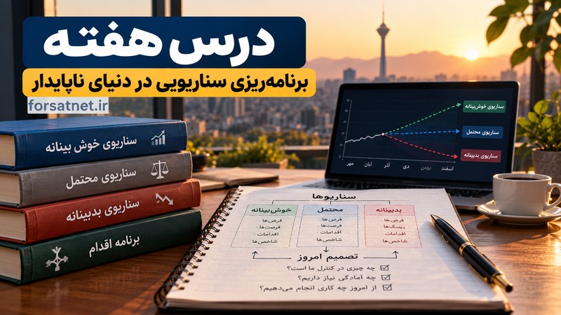 درس هفته | برای یک آینده برنامه نریزید