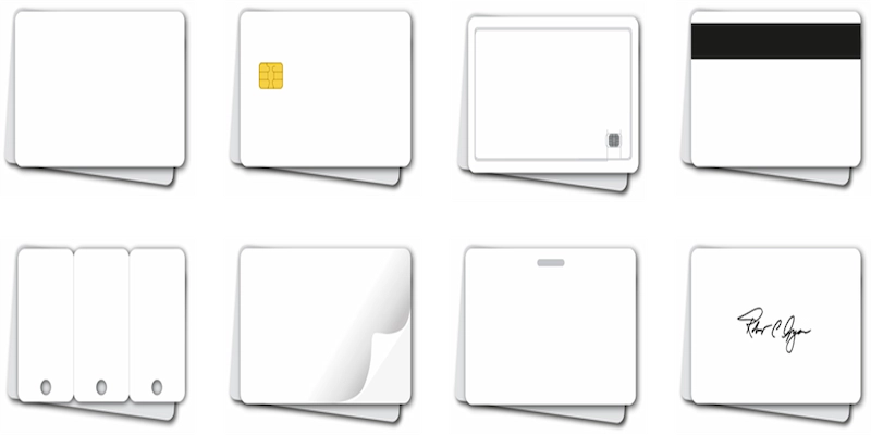 چاپ کارت‌های ساده، کارت پرسنلی، کارت عضویت، کارت حضور و غیاب