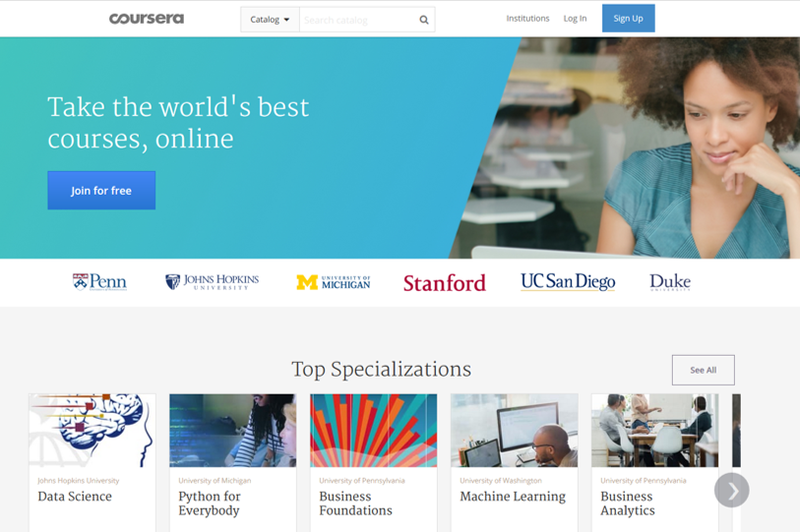 پلتفرم کورسرا