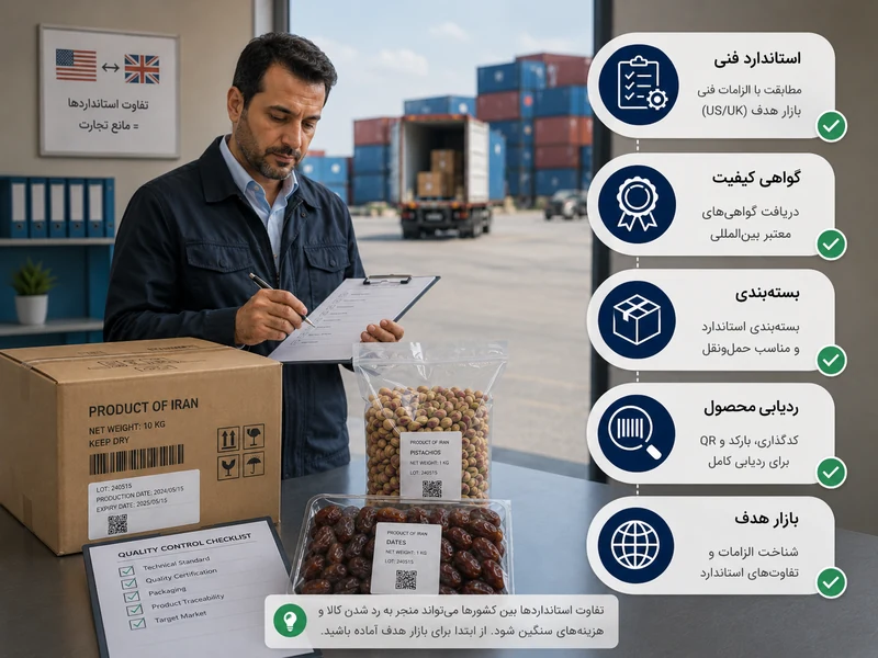 اختلاف آمریکا و بریتانیا بر سر استانداردها؛ درس مهم برای صادرکنندگان ایرانی
