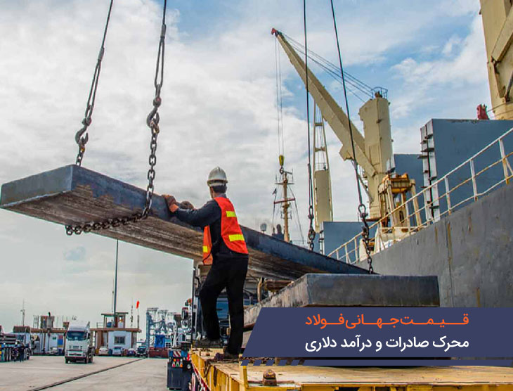 قیمت جهانی فولاد، محرک صادرات و درآمد دلاری