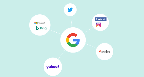 رقبای گوگل در صنعت تبلیغات