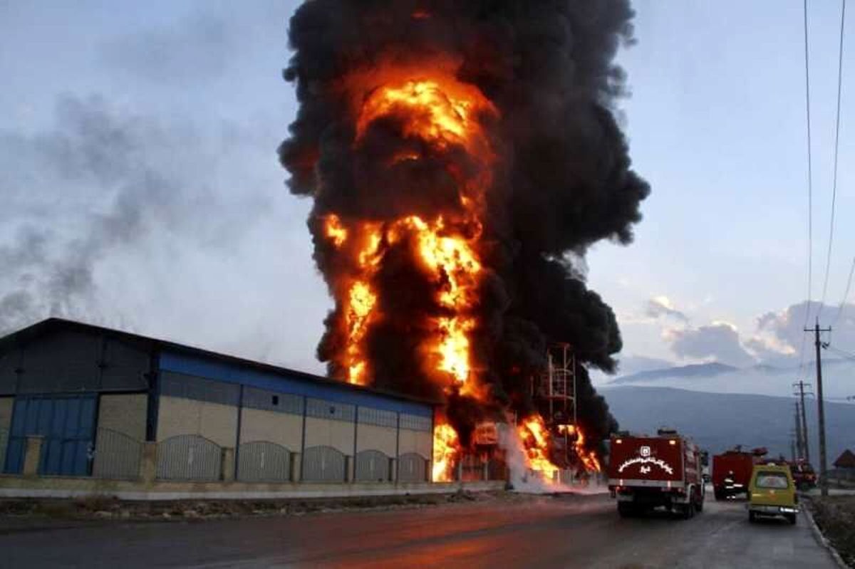 دلایل انفجار و آتش سوزی مکان های صنعتی 