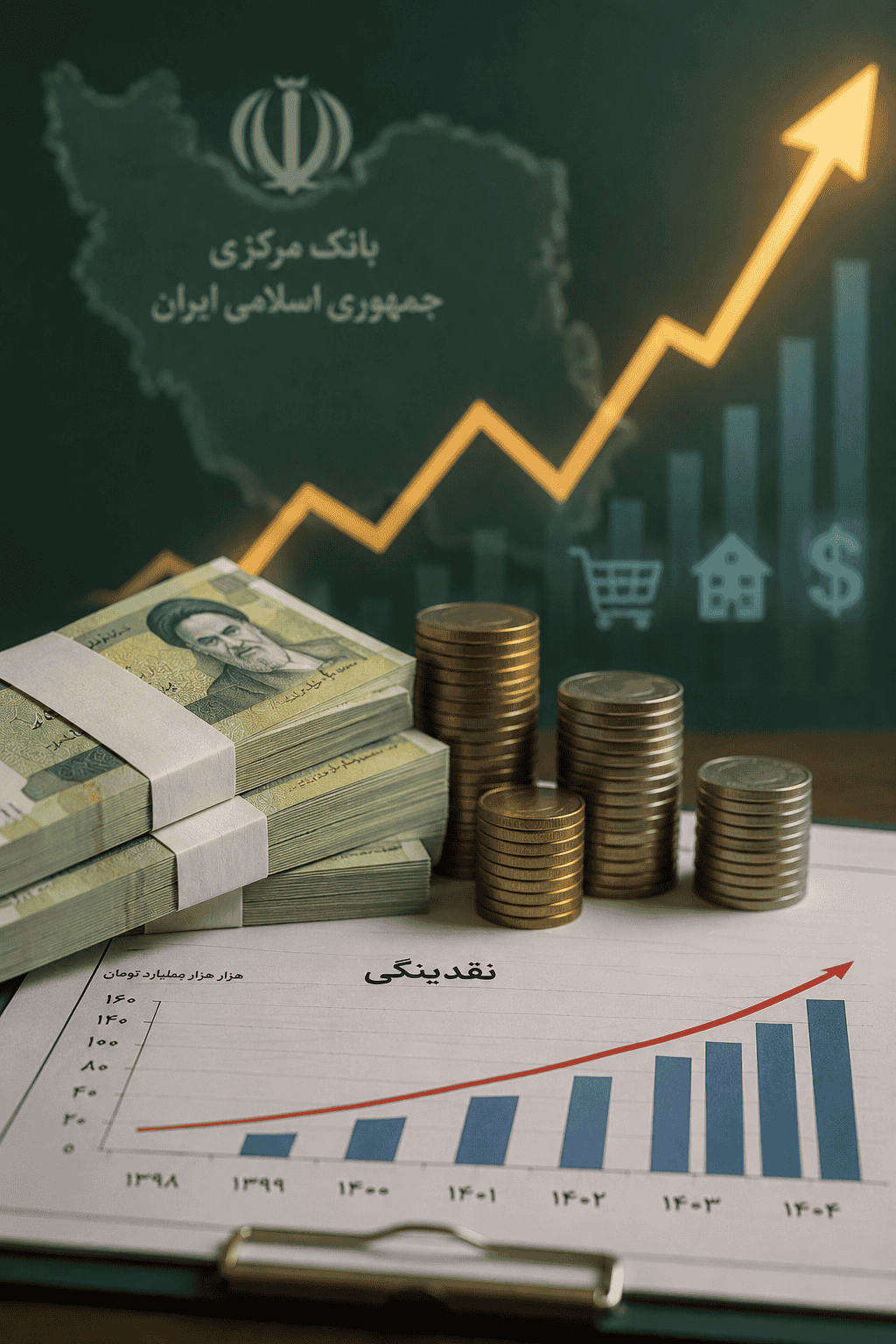 پشت پرده جهش پولی؛ نقدینگی چگونه دوباره تورم می‌سازد؟