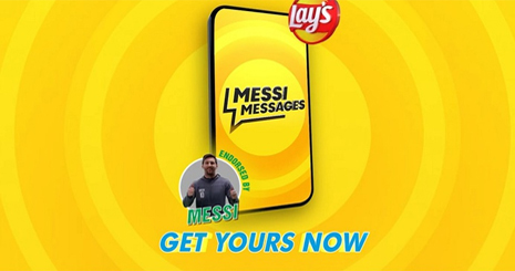 کمپین بازاریابی برند لیز با حضور لیونل مسی