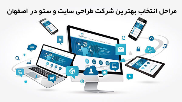 مراحل انتخاب بهترین شرکت طراحی سایت و سئو در اصفهان