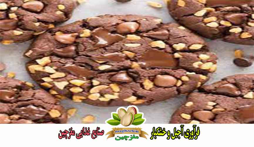 تکه های فندق (گرانول فندق) در صنعت بیسکویت سازی