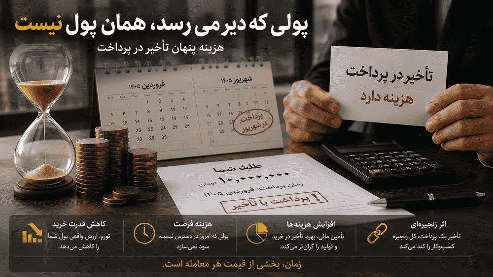 مالیاتِ دیرکرد؛ هزینه پنهان تأخیر در پرداخت