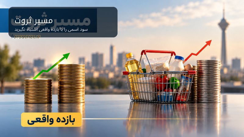 مسیر ثروت | سرمایه‌گذاری‌تان ۴۰ درصد سود کرده؛ واقعاً چقدر ثروتمندتر شده‌اید؟