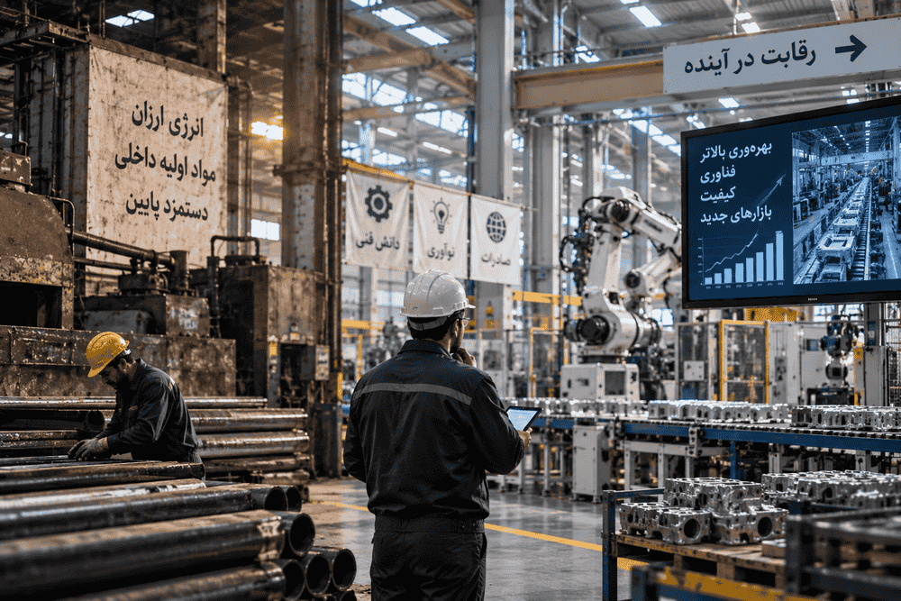 دوران تولید ارزان تمام شد؛ مزیت بعدی کارخانه ایرانی چیست؟