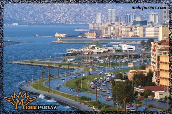 نمایی از شهر ازمیر ترکیه
