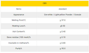 CBS شتاب دهنده لاستیک