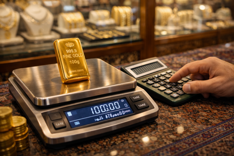 اجرت شمش طلا چقدر است؟