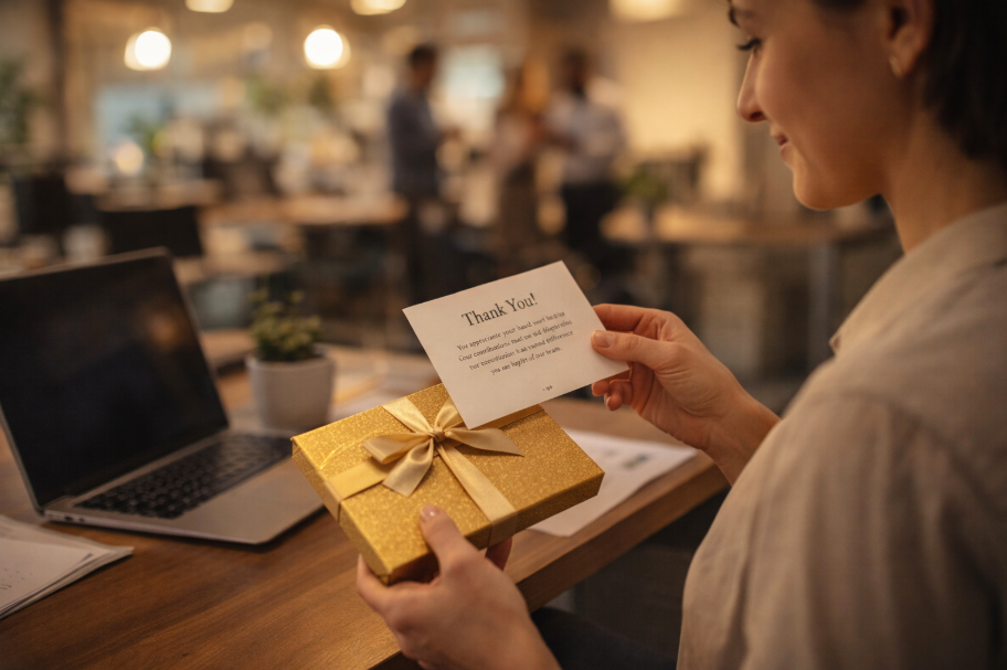 هدیه سازمانی چگونه روی انگیزه کارکنان اثر می&zwnj;گذارد