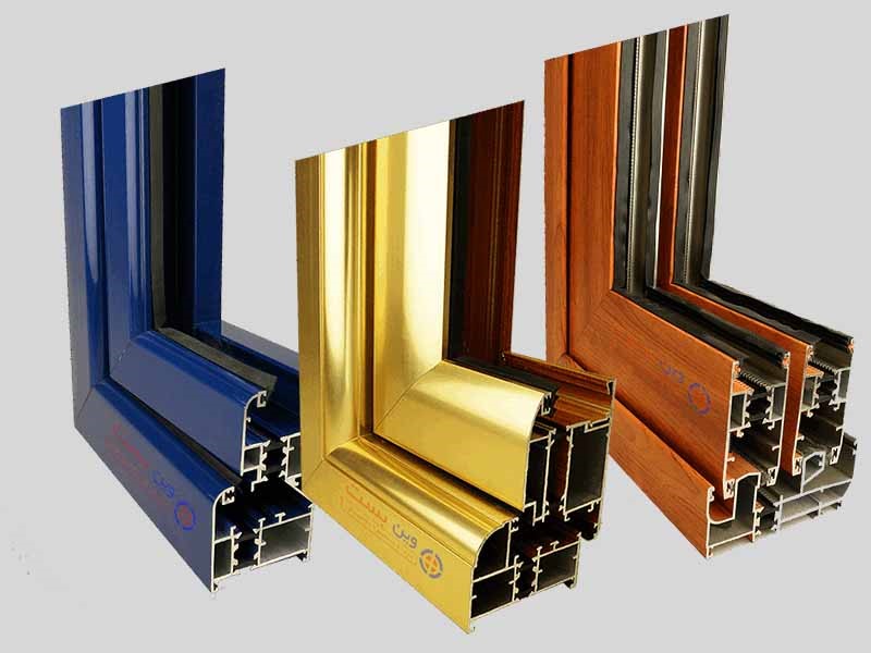 رنگ بندی پنجره های ترمال بریک